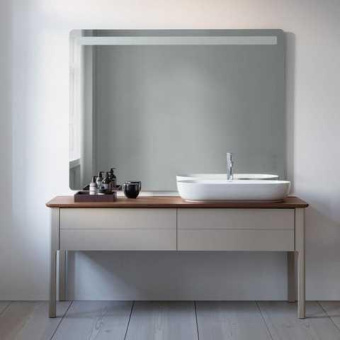 РАКОВИНА 80Х40 СМ DURAVIT LUV, БЕЛО-СЕРЫЙ (0380802300)