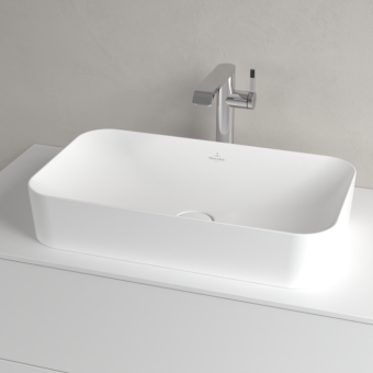 РАКОВИНА НАКЛАДНАЯ 60Х35 VILLEROY&BOCH FINION, STONE WHITE (414361RW)