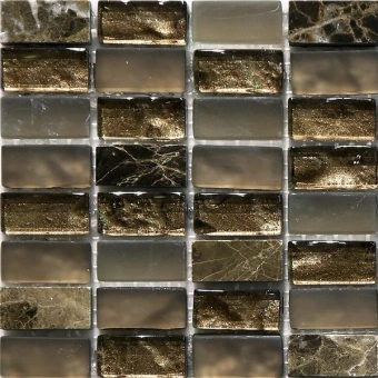 MOZAICO LUX S-MOS CLHT05 ST+GL DARK PEARL 28,6Х30,4