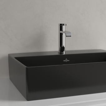 РАКОВИНА НАКЛАДНАЯ 60Х42 VILLEROY&BOCH MEMENTO 2.0, EBONY (4A0761S5)