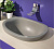 КЕРАМИЧЕСКАЯ РАКОВИНА 75 СМ FLAMINIA IO 75, LAVA GREY (IO4275)