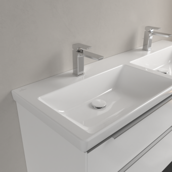 РАКОВИНА 130Х47,5 VILLEROY&BOCH SUBWAY 3.0, WHITE ALPIN (4A71D101)