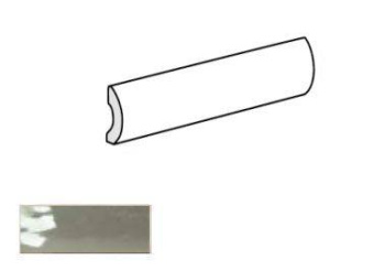 EQUIPE SPLENDOURS PENCIL BULLNOSE GREEN 24022 3X15