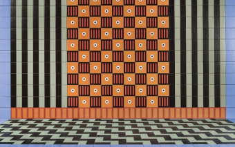 MUTINA MATTONELLE MARGHERITA STRIPES 20,5X20,5