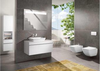 РАКОВИНА 55,5Х36 VILLEROY&BOCH VENTICELLO, WHITE ALPIN CERAMICPLUS (411355R1)