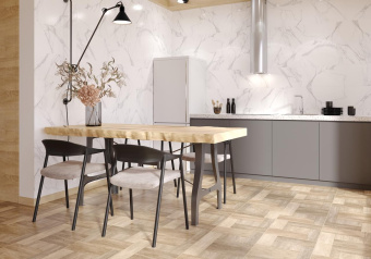 GOLDEN TILE HOME WOOD BROWN 40X40X0,8