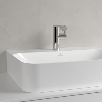 РАКОВИНА НАКЛАДНАЯ 60Х47 VILLEROY&BOCH FINION, WHITE ALPIN (41686CR1)