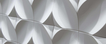 WOW COLLECTION WAVE ICE WHITE MATT 12,5X12,5