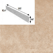 GRES ARAGON URBAN BEIGE TABICA (RISER) PZ223  14,7x119,7x1,04