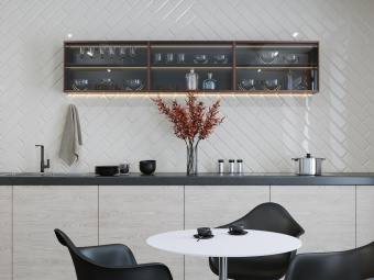 GOLDEN TILE THE WALL WHITE 10X30X0,7