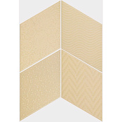 EQUIPE RHOMBUS CREAM 14X24