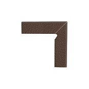 PARADYZ KLINKIER CLOUD BROWN DURO COKOL SCHODOWY DWUELEMENTOWY STRUKTURALNY PRAWY 8.1x30