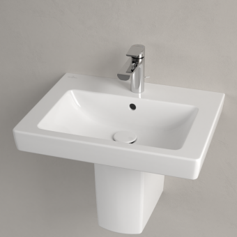 РАКОВИНА 60Х47 VILLEROY&BOCH SUBWAY 2.0, WHITE ALPIN (71136001)