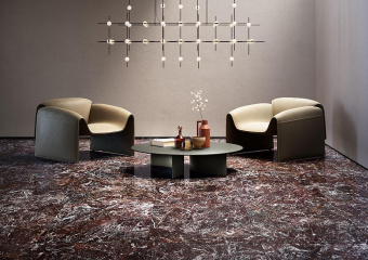 FIORANESE MARMOREA INTENSA ROSSO LEVANTO M5604R 60X60
