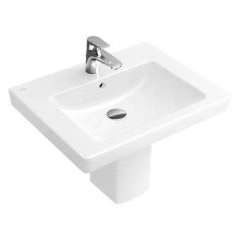 РАКОВИНА 60Х47 VILLEROY&BOCH SUBWAY 2.0, WHITE ALPIN (71136001)