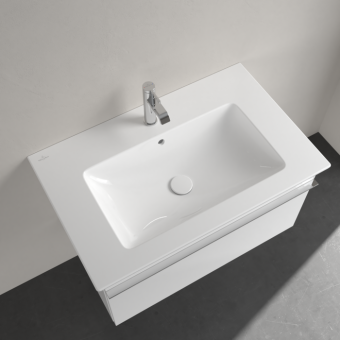 РАКОВИНА 80Х50 VILLEROY&BOCH VENTICELLO, WHITE ALPIN (41048L01)