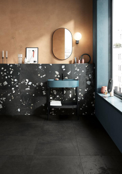 FIORANESE SCHEGGE DECO GRAFITE ACS607R 60X60