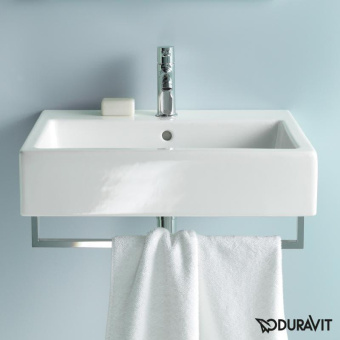 КЕРАМИЧЕСКАЯ РАКОВИНА 60 СМ DURAVIT VERO, БЕЛАЯ (0454600000)