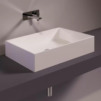 КЕРАМИЧЕСКАЯ РАКОВИНА 60 СМ SIMAS AGILE, GLOSSY BLACK (AG 60)