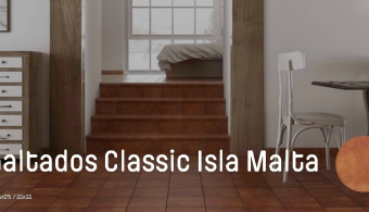 Керамогранит GRES ARAGON ISLA MALTA PELDANO PZ220 24,4x33x1,8 из коллекции GRES ARAGON ISLA 