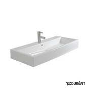 КЕРАМИЧЕСКАЯ РАКОВИНА 100 СМ DURAVIT VERO, БЕЛАЯ (0454100000)