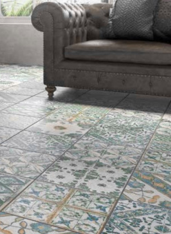 Керамогранит GRES ARAGON RETRO BLANCO 2 MC485 32,5x32,5x1,6 из коллекции GRES ARAGON RETRO 