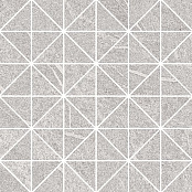 OPOCZNO GREY BLANKET TRIANGLE MOSAIC MICRO 29x29
