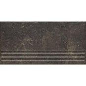 PARADYZ KLINKIER SCANDIANO BROWN STOPNICA PROSTA STRUKTURA 30x60