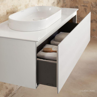 КЕРАМИЧЕСКАЯ РАКОВИНА 70 СМ CATALANO HORIZON, BIANCO SATINATO (170AHZBM)