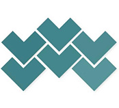 WOW ELLE FLOOR TEAL 18.5X18.5