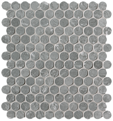 FAP ROMA DIAMOND GRIGIO SUPERIORE ROUND GRES MOSAICO 29.5X32.5 FNY9