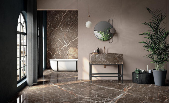 FONDOVALLE INFINITO 2.0 OMBRA DI CARAVAGGIO GLOSSY 60X120