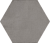 Фото плитки VIVES LAVERTON HEXAGONO BAMPTON GRAFITO 23X26,6X0,9 из коллекции VIVES LAVERTON 