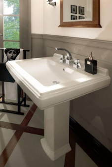 РАКОВИНА ПОДВЕСНАЯ 75Х58 VILLEROY&BOCH HOMMAGE, WHITE ALPIN (7101A1R1)
