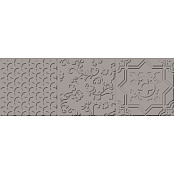 MONOPOLE ESENCIA RELIEVE GRIS BRILLO 10x30