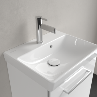 РАКОВИНА 45Х37 VILLEROY&BOCH AVENTO, WHITE ALPIN CERAMICPLUS (735845R1)