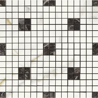 RAGNO BISTROT MOSAICO CALCATTA MICHELANGELO GLOSSY 29x29