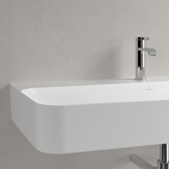 РАКОВИНА ПОДВЕСНАЯ 100Х47 VILLEROY&BOCH FINION, STONE WHITE (4168ABRW)