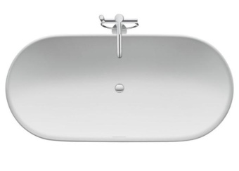 ВАННА КАМЕННАЯ DURAVIT LUV 160Х75 СМ, БЕЛАЯ (700461000000000)