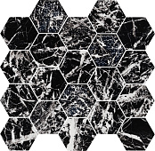 PIEMME VALENTINO MAJESTIC HEXAGON GLAM BLACK LEV 34X36