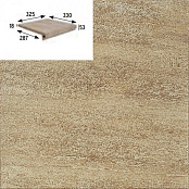 GRES ARAGON COLUMBIA BEIGE PELDANO PZ270 32,5x33x1,8