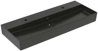 РАКОВИНА ПОДВЕСНАЯ 120Х47 VILLEROY&BOCH MEMENTO 2.0, EBONY (4A22C1S5)