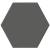ARGENTA GALLERY DARK HEX 14X16