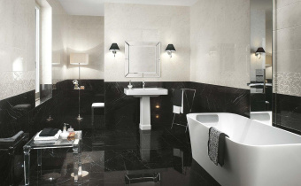 FAP ROMA DIAMOND NERO REALE BRILLANTE RET 60X60