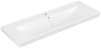 РАКОВИНА 130Х47 VILLEROY&BOCH SUBWAY 2.0, WHITE ALPIN (7176D001)