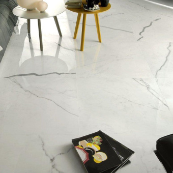 LEA CERAMICHE LGWETL4 STATUARIO BIANCO RECT LUX POL 60X60X1