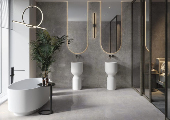 CERRAD TEXTURAL GREY SILKY CRISTAL LAP 119,7X119,7X0,8