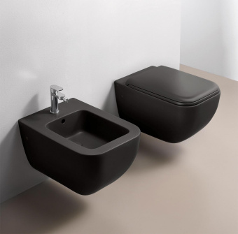 УНИТАЗ ПОДВЕСНОЙ CIELO SHUI COMFORT, ГРАФИТ (SHCOVS-LV)