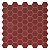 Фото плитки TERRATINTA MAGICA HEXA RUSTY RED MOS.MIX MATT GLOSSY FABRIC 316X316 из коллекции TERRATINTA MAGICA HEXA 