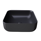 РАКОВИНА НАКЛАДНАЯ 38,5Х38,5 CM SANYCCES CATANIA, ЧЕРНЫЙ МАТОВЫЙ (LV5200393913BM)